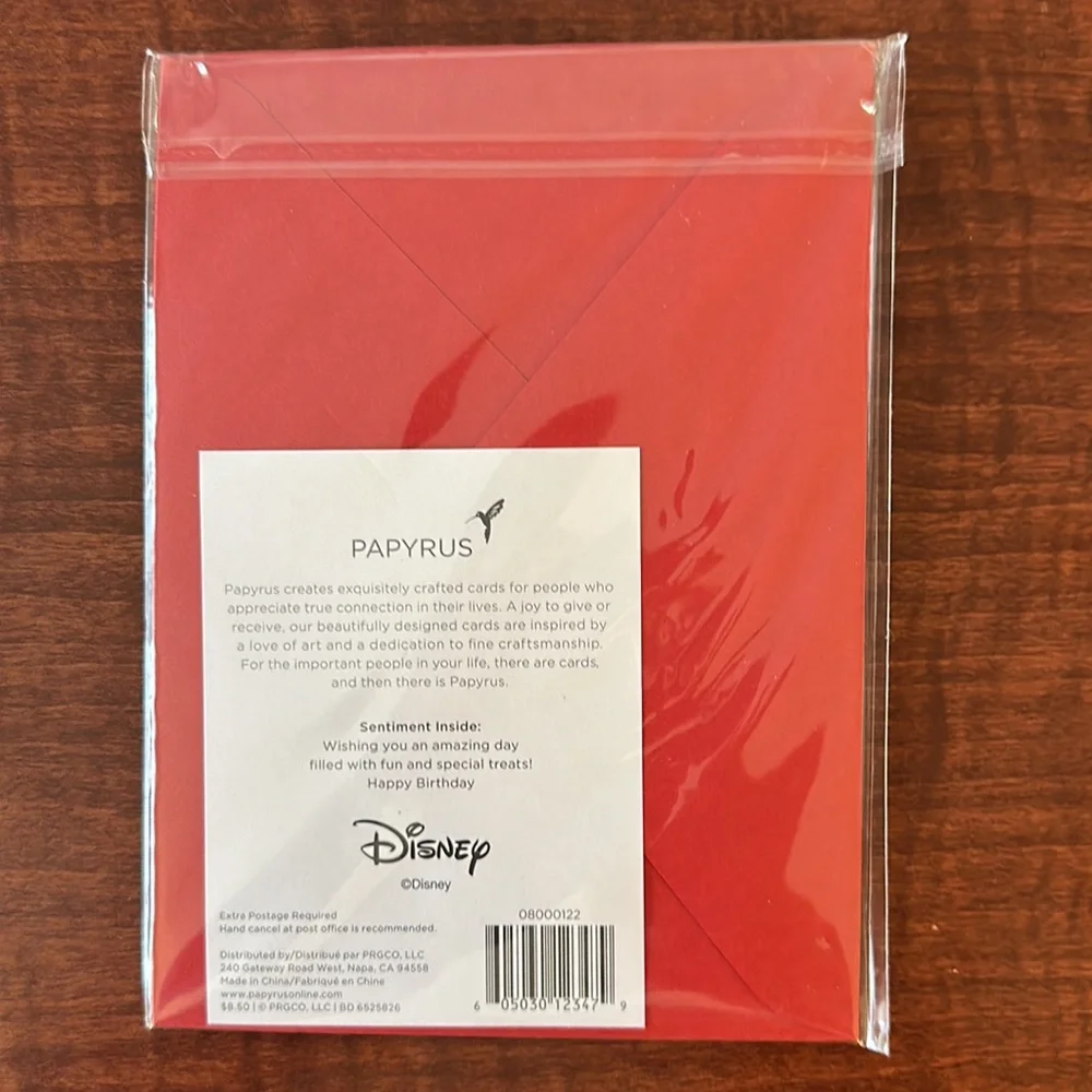 Papyrus Disney Mickey Mouse & Minnie Mouse Greeting Card Bundle